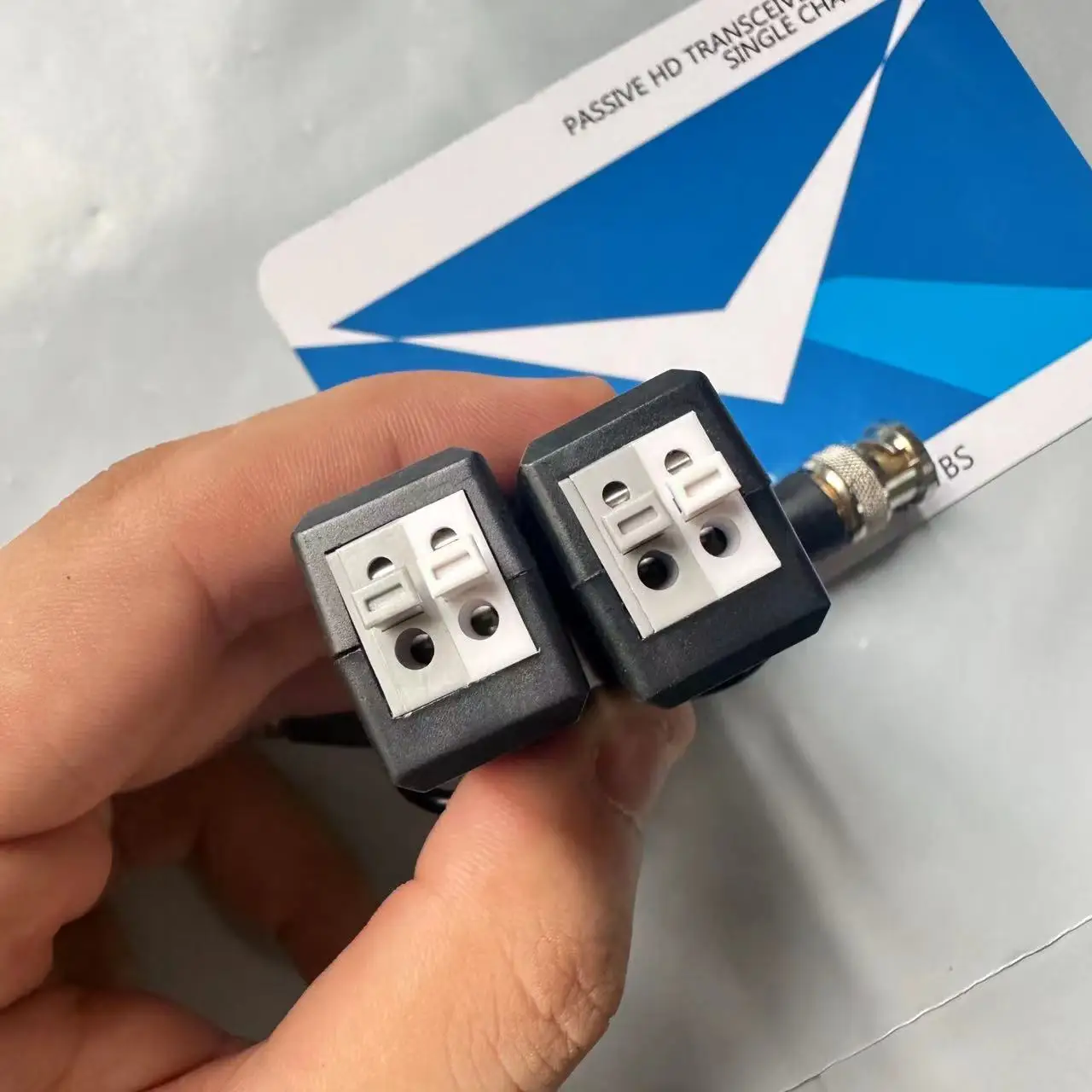 HD CVI/TVI/AHD BNC Video Balun Transceiver For 5MP cctv security camera BNC Cat5 CCTV UTP Passive Video Balun