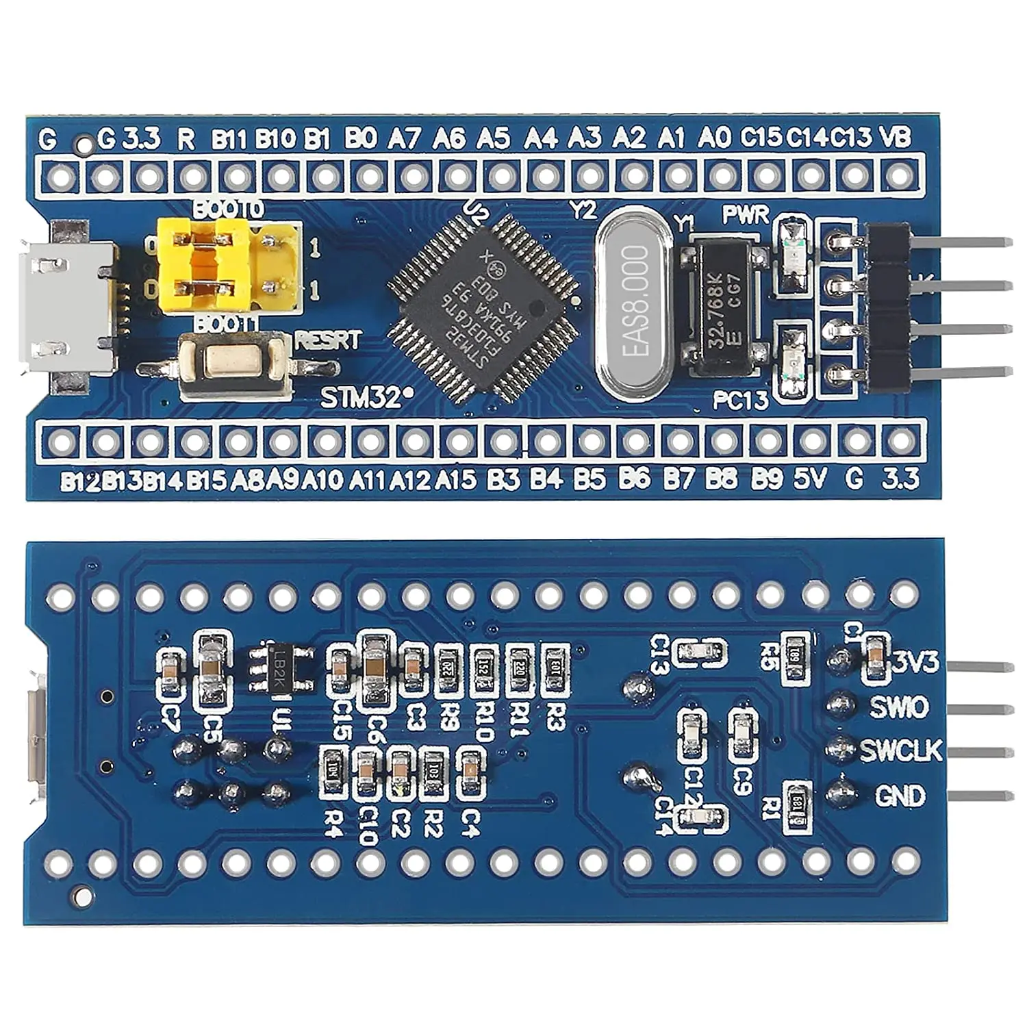 Original ST-LINK V2 Simulator Download Programmer Original STM32F103C8T6 STM32 Minimum System Development Board STM32F401 / 411