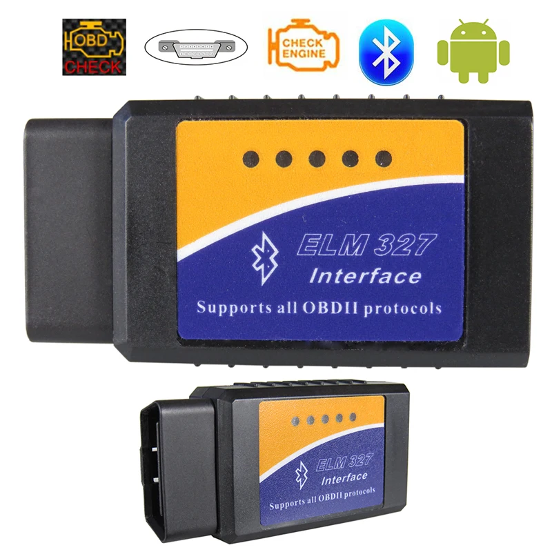 

Bluetooth V1.5 ELM327 Obd2 Автомобильные диагностические инструменты Вяз 327 В 1,5 OBDII Автоматический диагностический сканер ELM-327 OBD 2 Сканер для Android