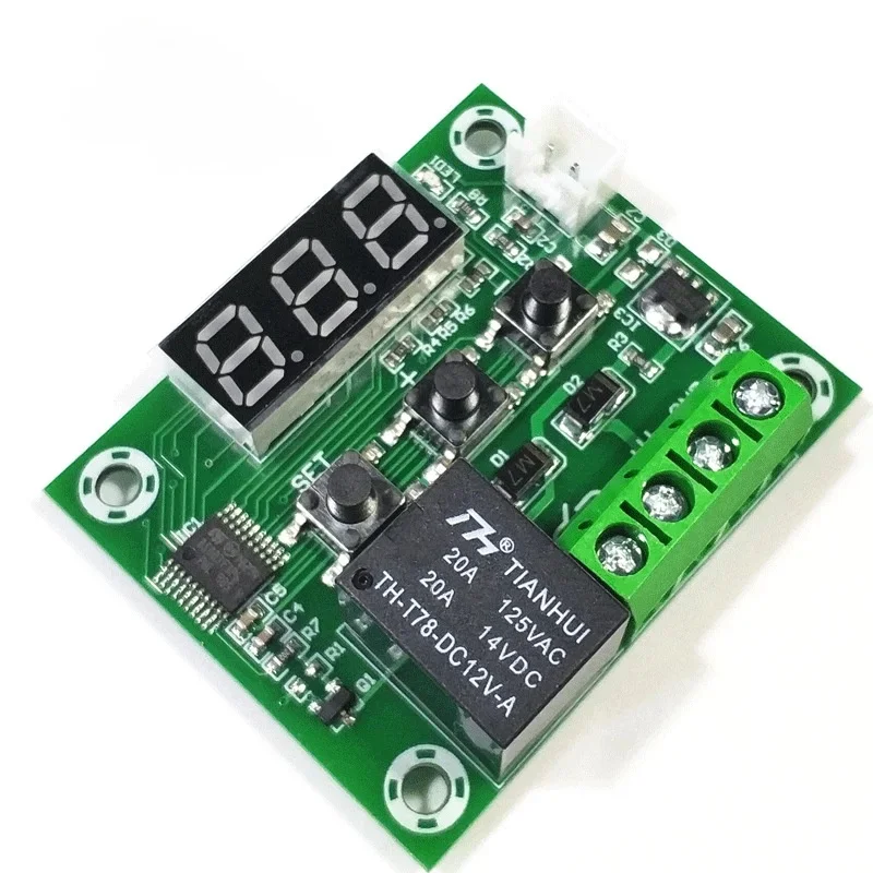 Temperature Controller W1209 Thermostat Incubation Thermostat Temperature Control Switch Digital 12V Heat Cool Control