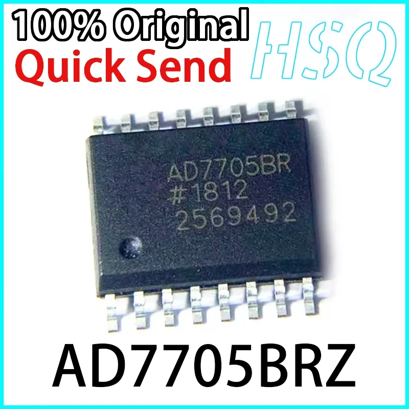 1PCS New Original AD7705BRZ AD7705BR SOP16 Precision Analog-to-digital Converter Chip in Stock