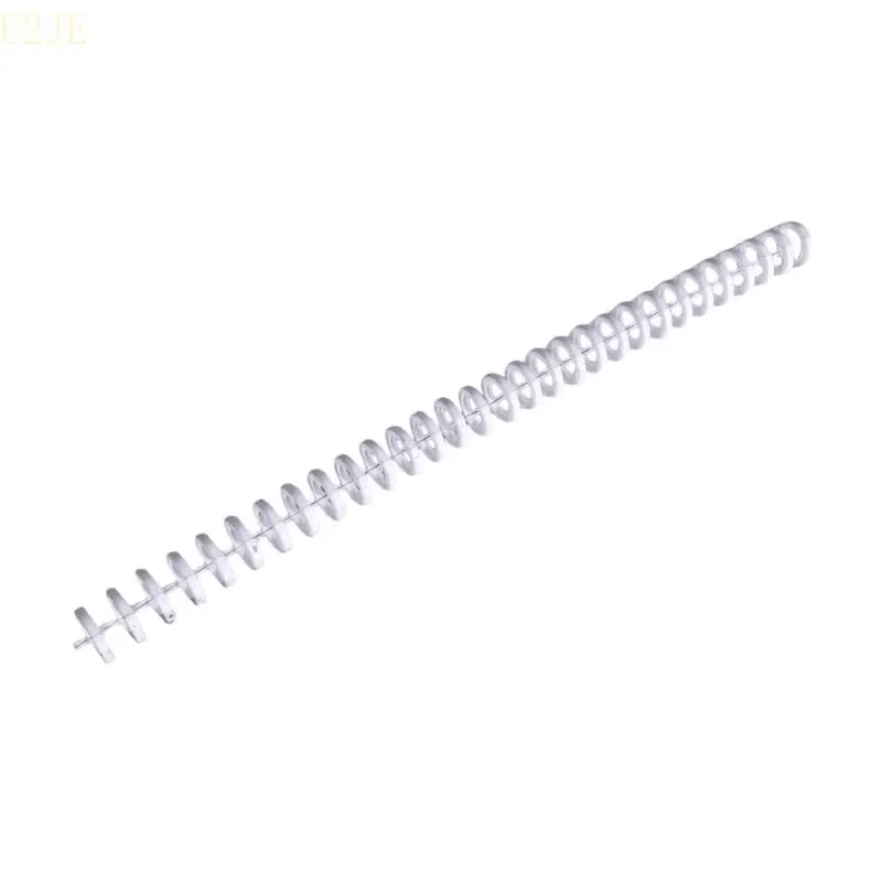 U2JE 30 Rings PVC Comb Comb 30 Hole Binder Binder Sloils 12mm for for Notebook