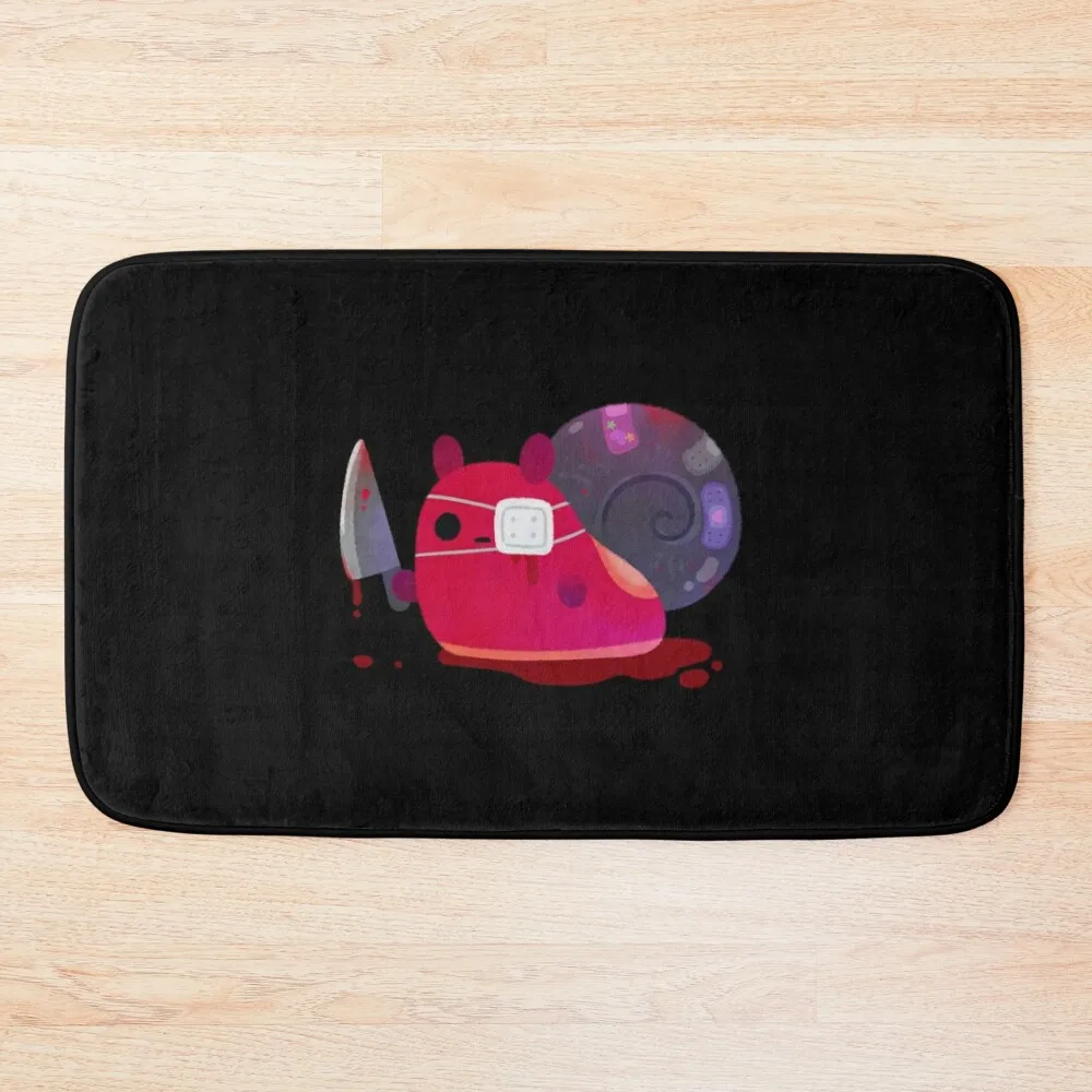 Super cute snail Bath Mat Bathroom Shower Curtain Toilet Rug Mat