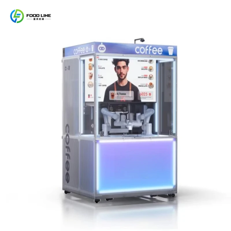 Customized Commercial Automated Coffee Robot Latte Art Printing Technology for Food Service