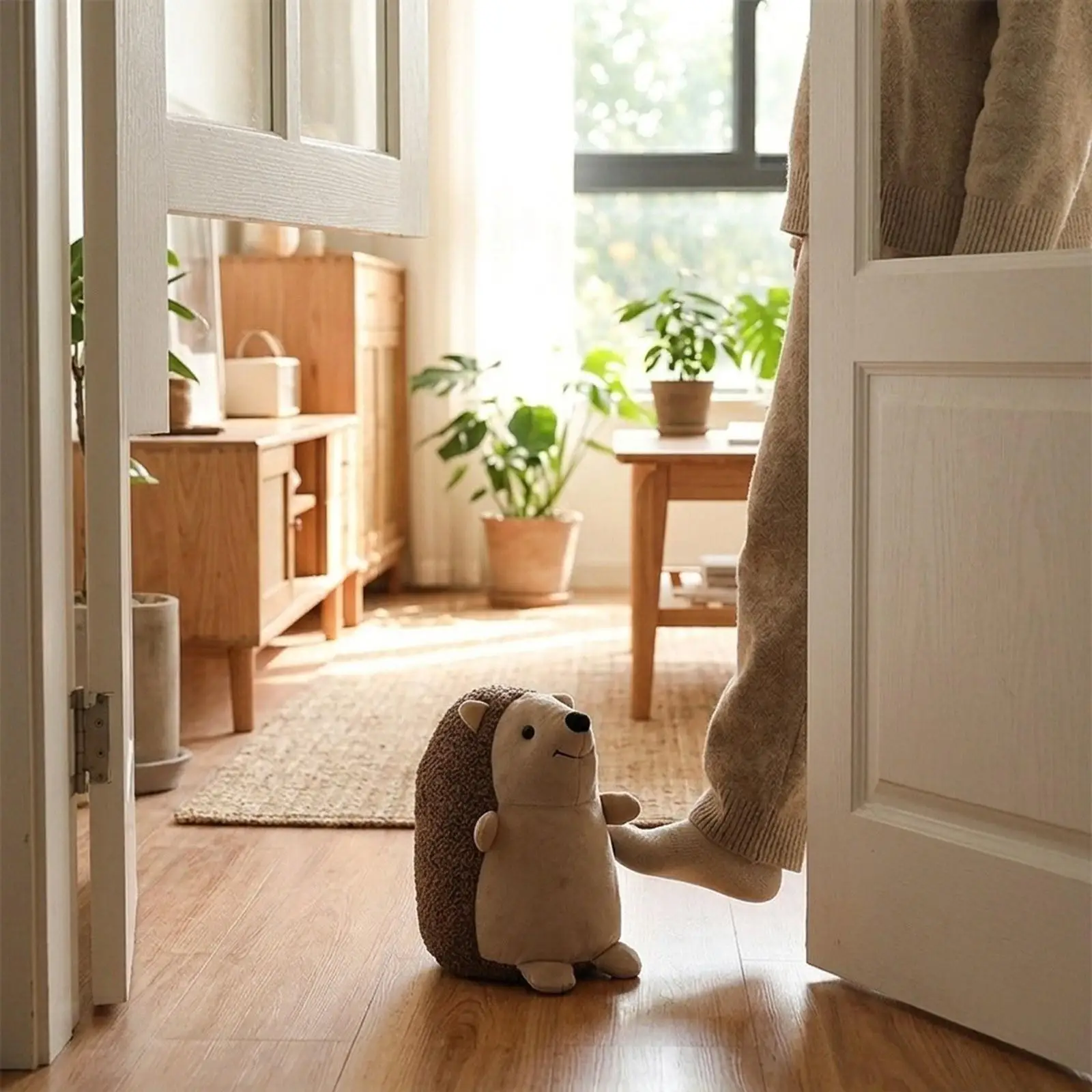 Cute Door Stopper Decorative Door Stop Practical Home Decor Floor Doors Holder for Living Room Bedroom Home Dorm Decor