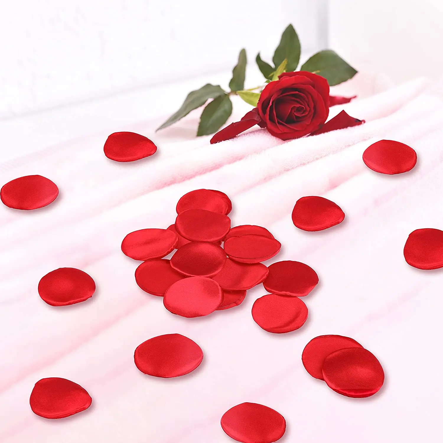 200 pcs/bag Disznóserte Előlép petals számára valentines Egynapi út virágos Plató dekor petals virágos Elárusítónő petals esküvői kiegészítők