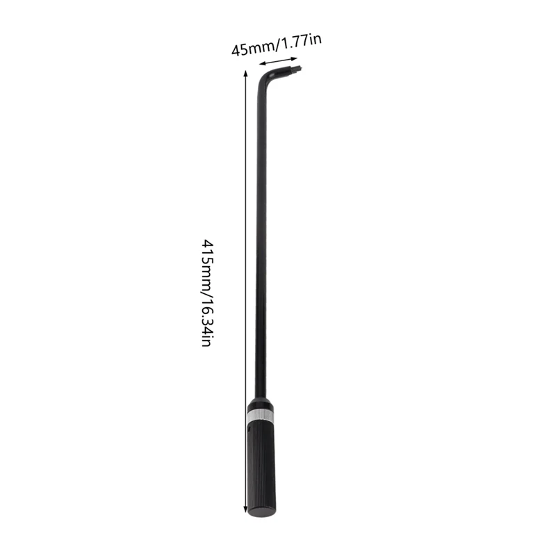 

16.34 Inch Carburetor Pilot Screw Adjustment Tool 110 Degree Angled Metal Head Universal For ATV UTV Snowmobile