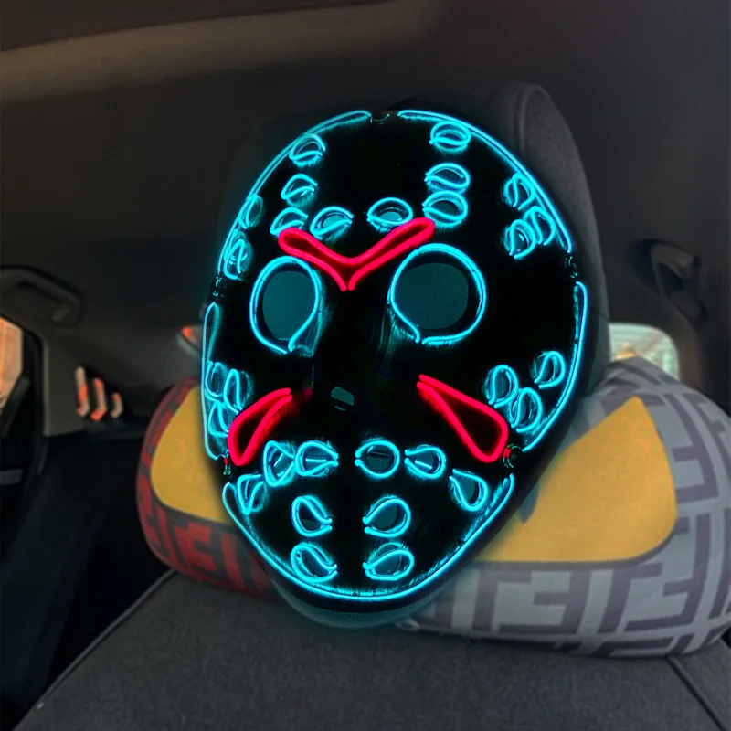 할로윈 프레디 VS 제이슨 마스크 하키 마스크 코스프레 영화 테마 용품 남여 풀 페이스 마스크 카니발 소품