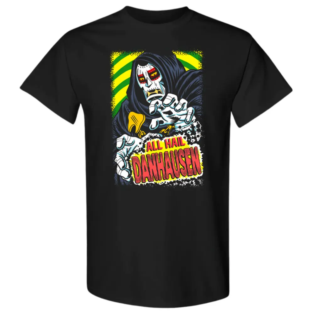 تي شيرت رائج البيع لعام 2025 تي شيرت All Hail Danhausen 00008127 # تي شيرت رياضي للمصارعة، عشاق المصارع الشهير، ملابس رجالية، ملابس الشارع