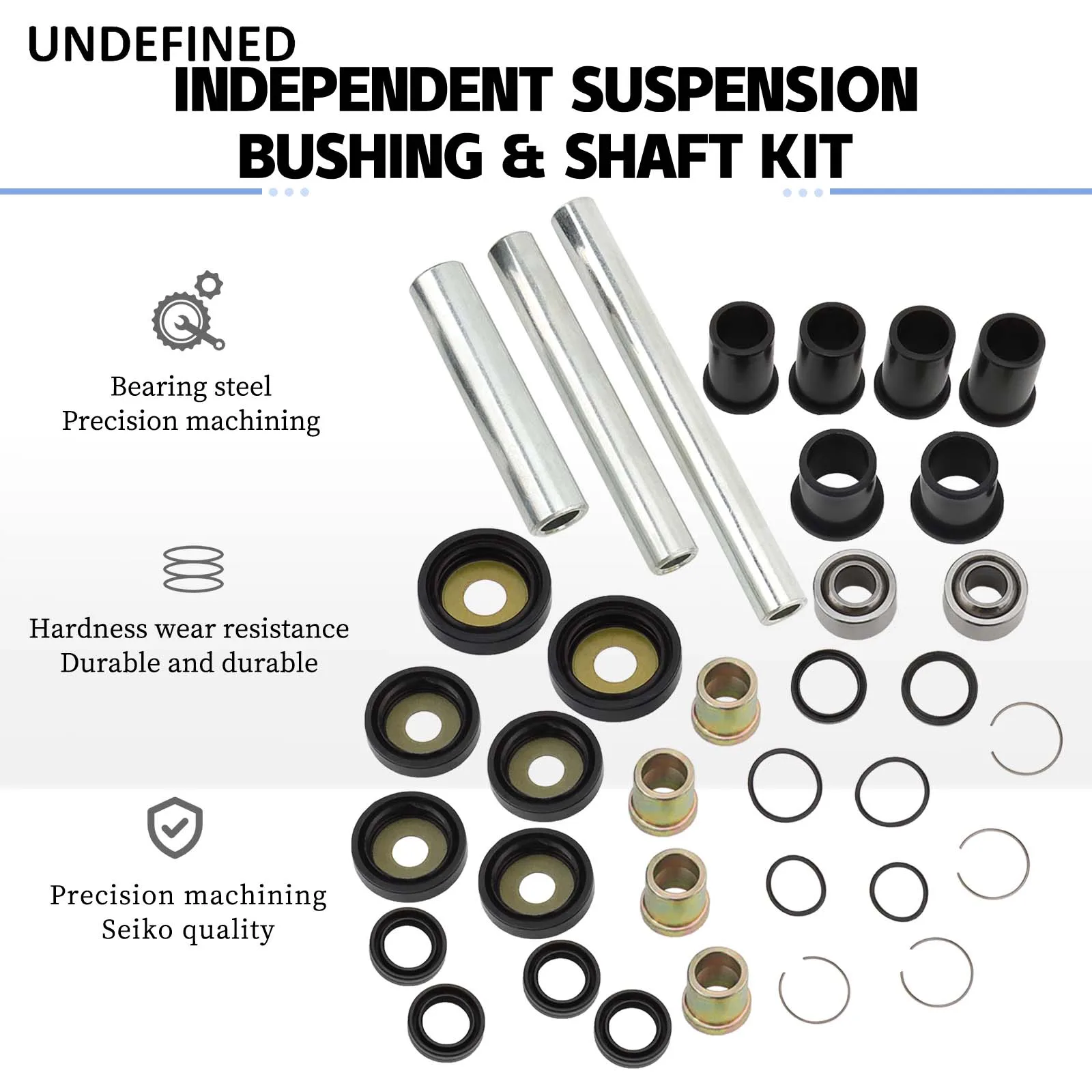 Rear Independent Suspension Bushing Shaft Kit For Honda Rincon 650 680 Front/Rear Upper/Lower A-Arm Bushing Shaft Kits ATV Parts