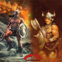 In Stock 1/12 Scale Barbarian Soldier Warrior Frazetta Girls Series 6Inch Action Figure Doll Collection