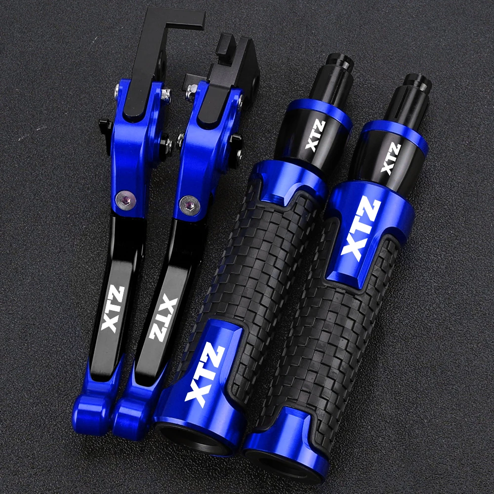 

Motorcycle Accessories adjustable Brake Clutch Levers Handle Handlebar grips For yamaha XTZ150 XTZ150 XTZ 150 250 2022 2023 2024