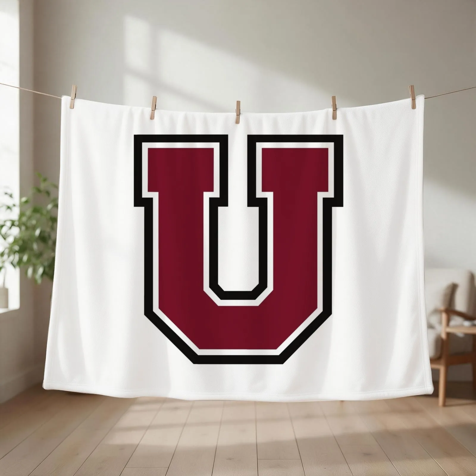 Union dutchmen Throw Blanket couch cozy soft plush fuzzy picnic outdoor blanket