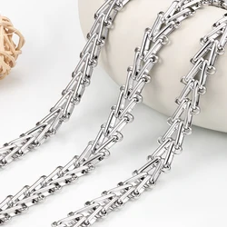 1Meter Stainless Steel 12.5mm Triangle V-Shaped Chain For Jewelry Making Supplies DIY Trend Necklace Bracelet Accessories