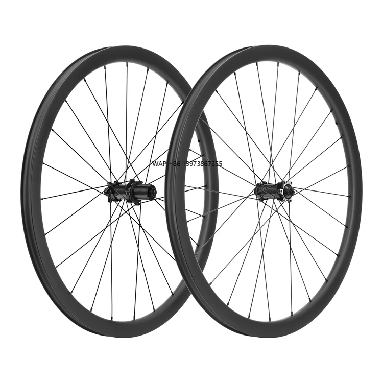 

Alloy Ultralight Road Bicycle Wheelset 700C 35mm 20/24 Holes Bike Wheelset Disc Brake Wheels