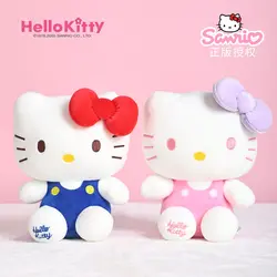 Sanrio Hello Kitty Cinnamoroll Anime Cute Cats Children Stuffed Toys Plush Toys Kawaii Baby Birthday Party Gifts Dolls For Girls
