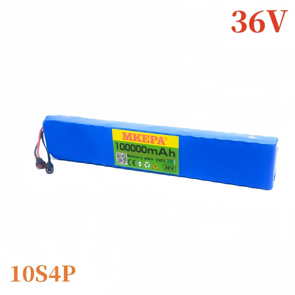 10S4P 36V Lithium battery 18650 battery pack 100000mAh for Motorized scooter, 36V 100Ah for Motorized scooter.