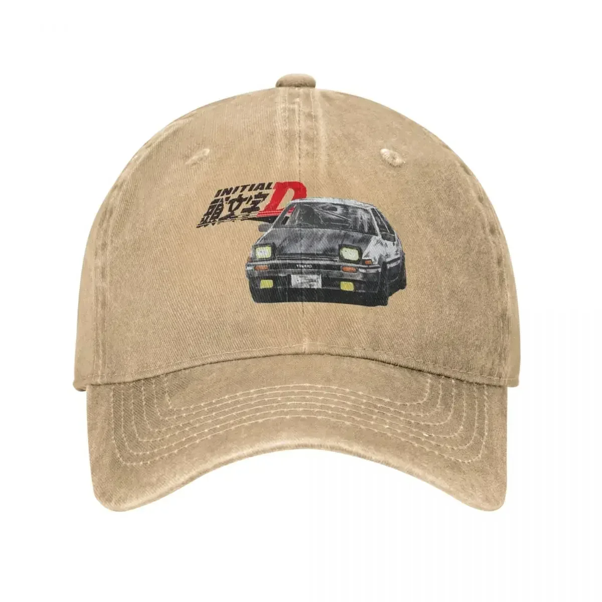 New Vintage Initial D Akina's Pride Baseball Caps Men Women Distressed Denim Snapback Cap Japan Activities Adjustable Fit Caps H