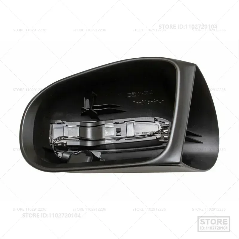 For 2000-2006 Mercedes-Benz S430 S500 S600, S55 AMG (W220) Mirror Housing Back Cover (Matte Without Paint) 2208100964 2208101064