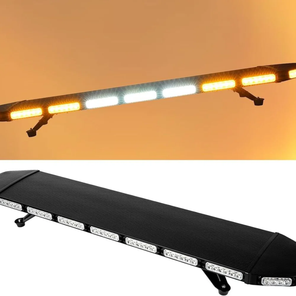 جهاز الأضواء الكاشفة، شريط الضوء القوي - منارة الطوارئ الكهرمانية للمقطورات وإشارات التحذير - مشرقة ومتينة