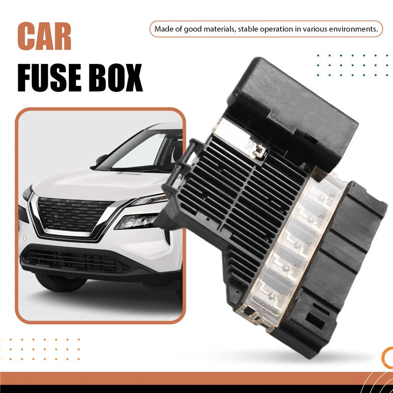 

X39A-Battery Fuse Terminal Car Fuse Box Positive 24380-JG70B 956132 For Nissan Rogue 2014-2021 Qashqai 2010
