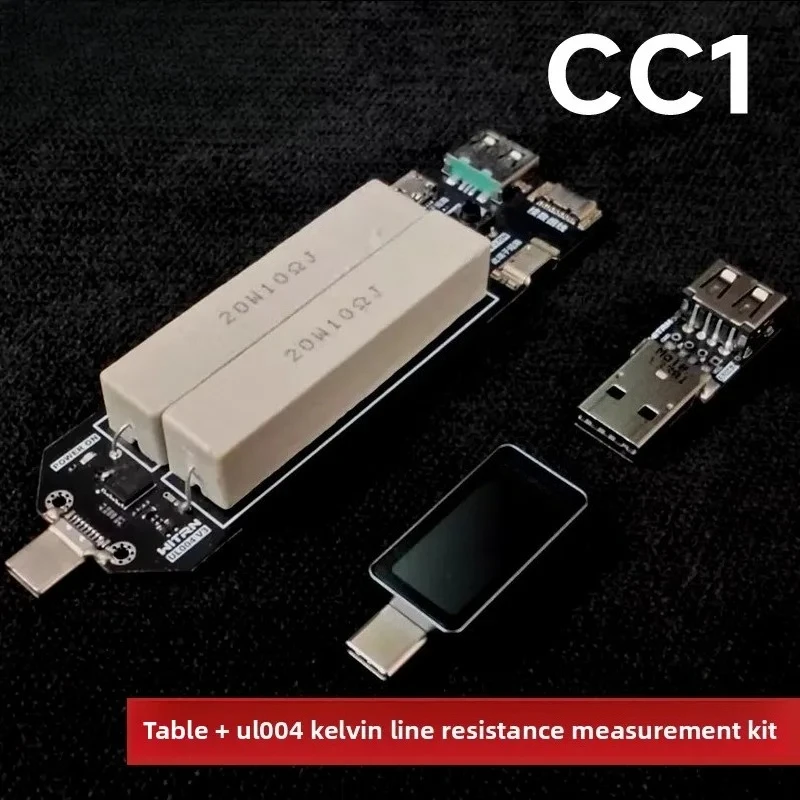 Dual Port USB-C Power Meter with PD 3.1 EPR 28V Compatibility, Fast Charging Verification Tester
