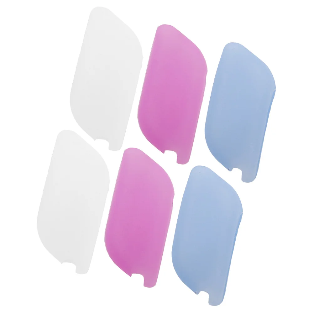 6 Pcs Silicone Toothbrush Universal Caps Dust Covers for Cases Travel Protective Toothbrushes