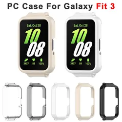PC Protective Case For Samsung Galaxy Fit3 SmartWatch Shockproof Watch Hard Screen Protector Cover Shell
