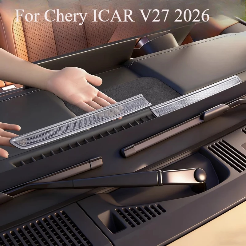 

For Chery ICAR V27 2026 Modified Central Control Instrument Panel Air Outlet Dustproof Protective Grille