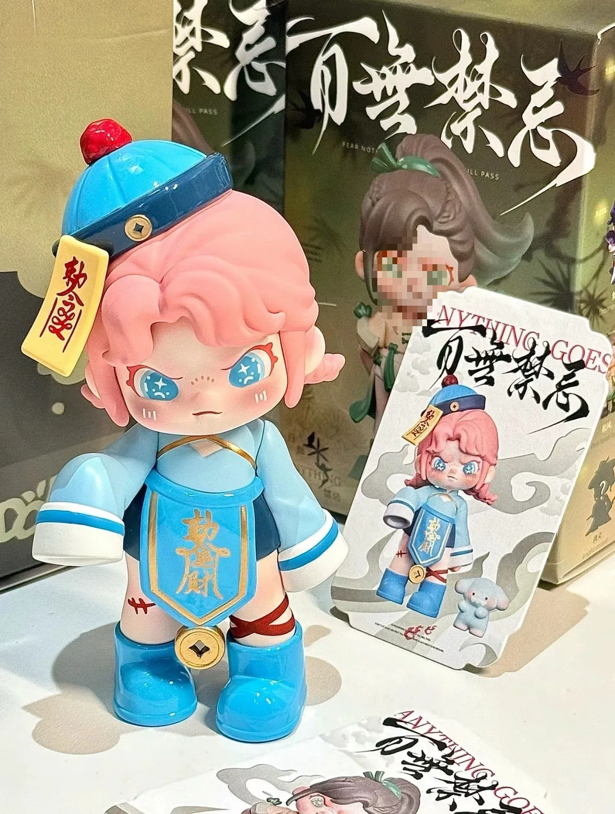 DORA "No Taboos" Series Five Generation Dora Blind Box Trendy Toy Handmade Ornament Gift Chinese Style Ornament