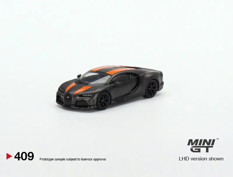 Tsm minigt Sugatti chironスーパースポーツダイキャストカーモデル、コレクションギフト、1:64コレクション、300