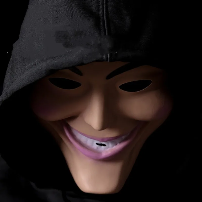 الرعب القاتل الفوضى هالوين قناع حفلة بولي كلوريد الفينيل جيمس ساندين أقنعة لعب الأدوار تطهير الفيلم زي الدعائم تأثيري قناع