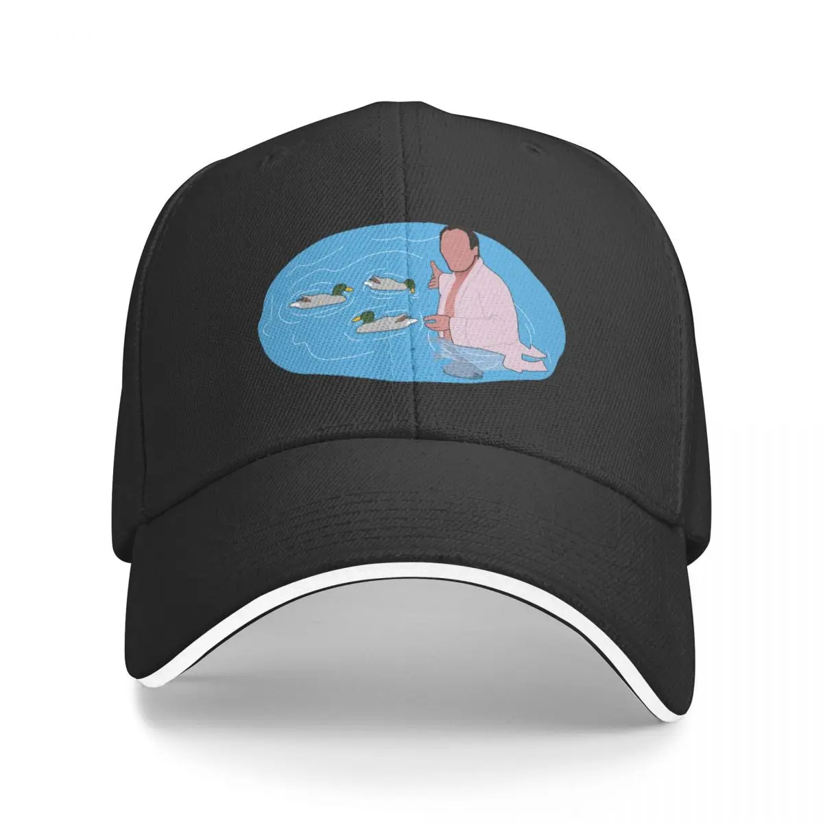 

Him, with those ducks... Baseball Cap party Hat Sunscreen funny hat Trucker Hat Men Golf Wear Women's