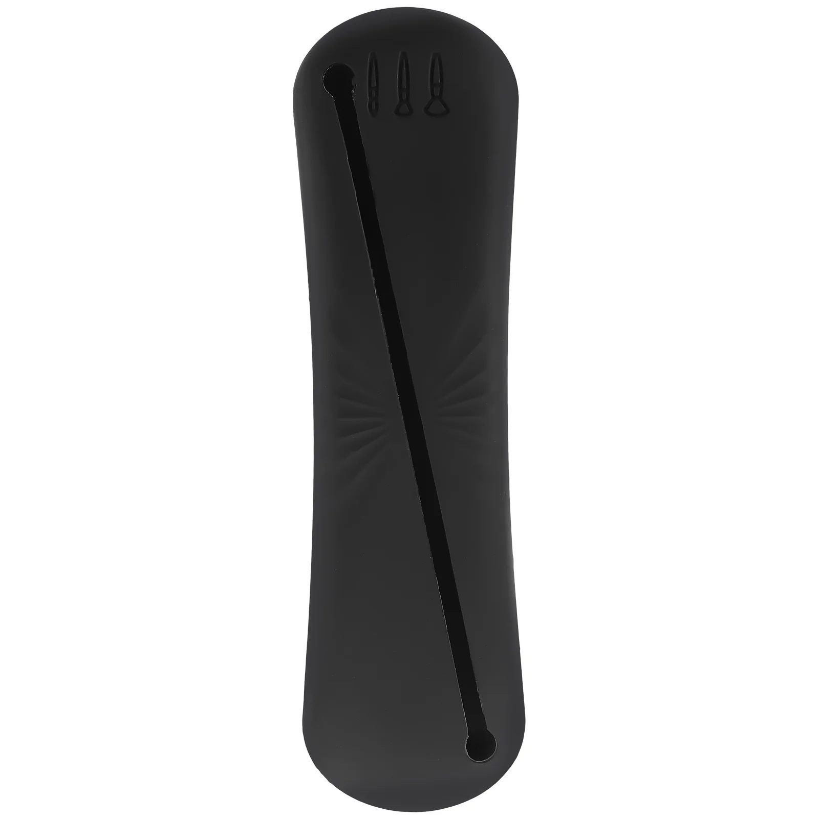 Porta Pennelli da Trucco Portatile in Silicone, Organizzatore Morbido da Viaggio, Custodia Durevole per Strumenti di Makeup e Pulizia