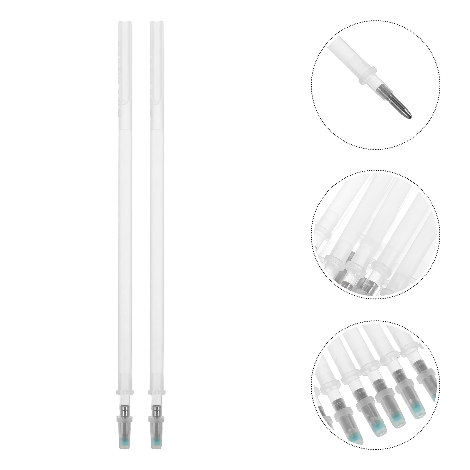 

10 Pcs Highlighter Refill Blue Pens Ballpoint Black Beadable Notes Beaded Refills Plastic Shoe Factory