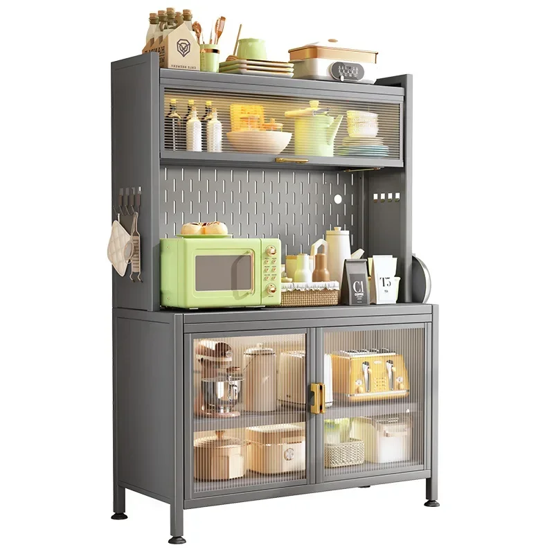 

Kitchen Home Dining Side Shelf Multi-functional Floor Storage Cabinet Multi-layer Storage Cabinet Shelf Wholesale