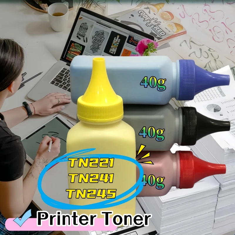 Toner powder for Brother TN221 TN241 TN251 TN281 tn225 tn245 HL 3140CW 3150 3170CDW MFC9130CW MFC 9140 9330CDW 9340CDW DCP 9020