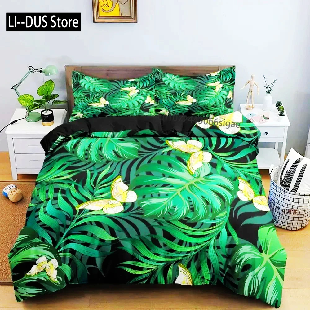 

Butterfly Floral Beautiful Flower Bedding Set Boys Girls Twin Queen Size Duvet Cover Pillowcase Bed Boys Adult Home Textileextil