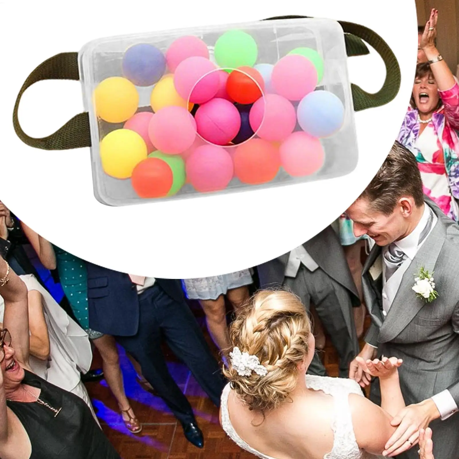 Shake Balls Out of Box Game Twerk Pong Game Props 9.06x5.91x3.94 Inches Funny Interactive Party Toy for Kids Adults