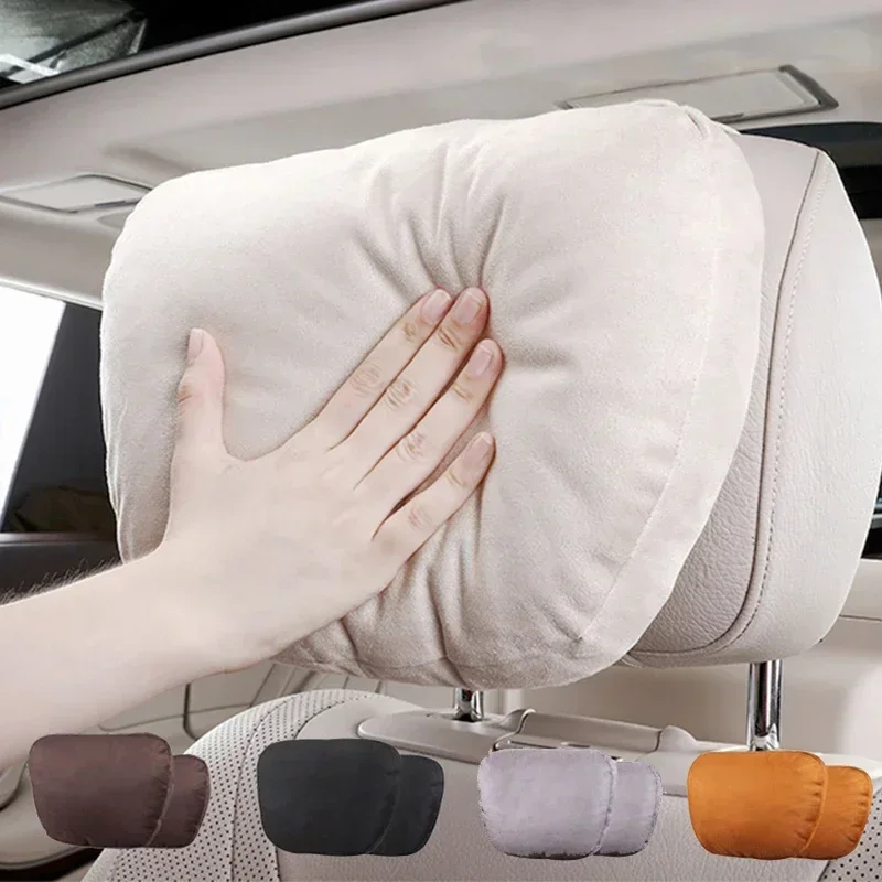 Car Headrest Neck Support Seat Pillow for Maybach Rest Headrest Soft Universal Adjustable High Quality Car Headrest Cushions