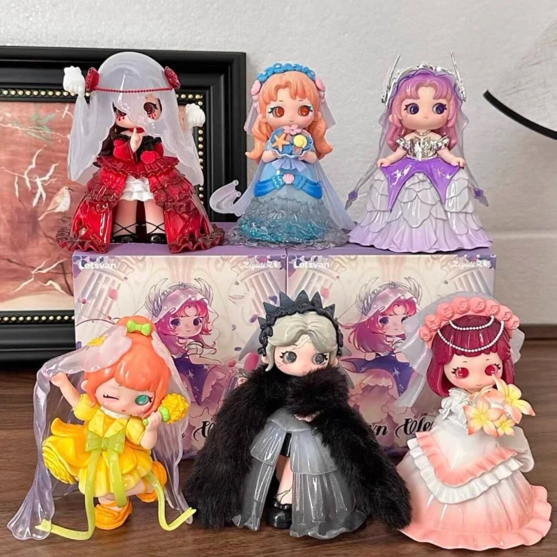 

Official Ziyuli My Own Wedding Series Blind Box Ziyuli Figure Mystery Box Anime Doll Surprise Ornament Model Brithday Toys Gifts
