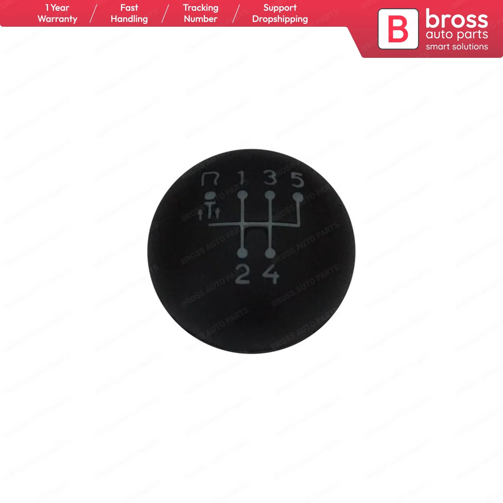 Bross BSP547 5FBA-Speed Gear Shift Stick Knob 7702254889 for Renault 9 Renault 11 Fast Shipment Shipping From France