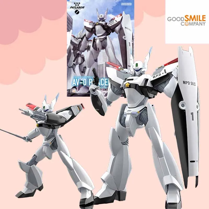 

GSC Original MODEROID Mobile Police PATLABOR AV-0 PEACEMAKER Anime Action Figure Assembly Model Toys Collectible Model Ornaments