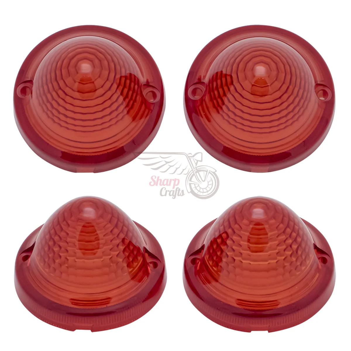 Replacement Turn Signals Light Lens Cover For Triumph Bonneville T100 / SE / Thruxton 900 2001-2015 Motorcycle Parts Orange Red