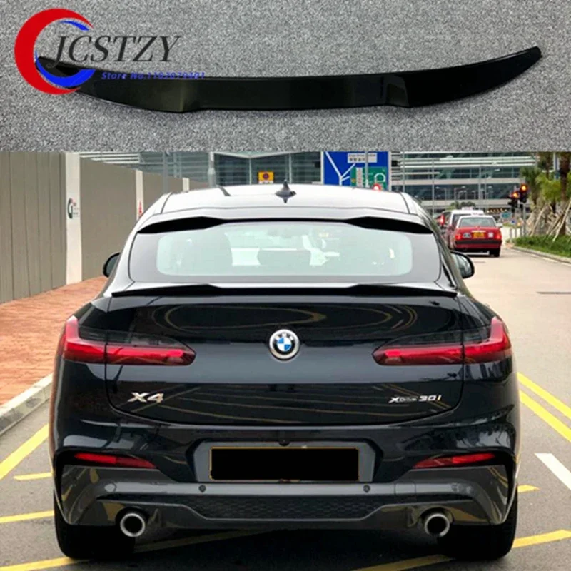 JCSTZY For BMW X4 Spoiler G02 M Performance Style Car Styling ABS Material  Spoiler Primer and Lacquer Trunk