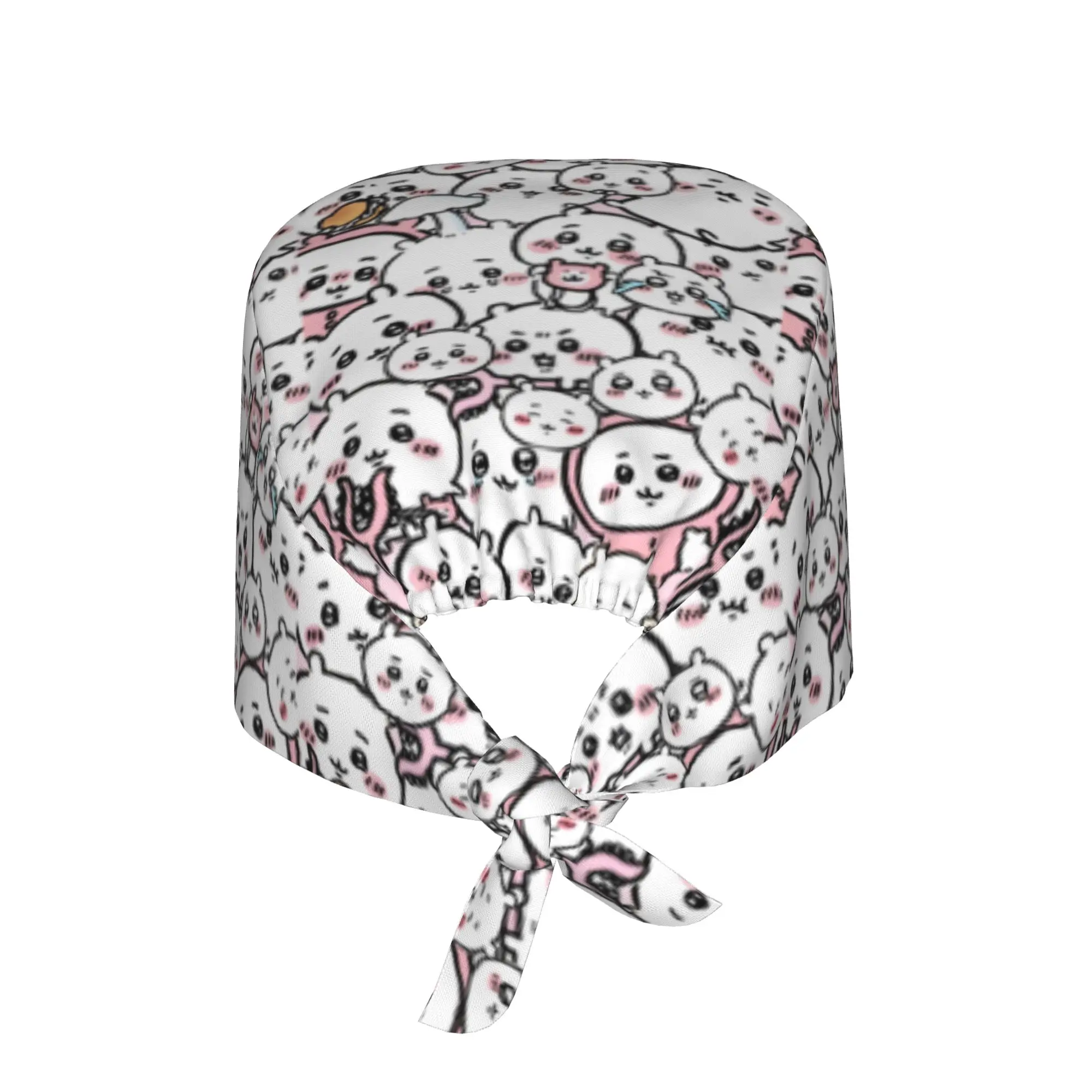 Custom U-Usagies Anime Mangas Medical Staff Scrubs Hat Unisex  Doctor Nursing Surgical Cap Scrub Caps