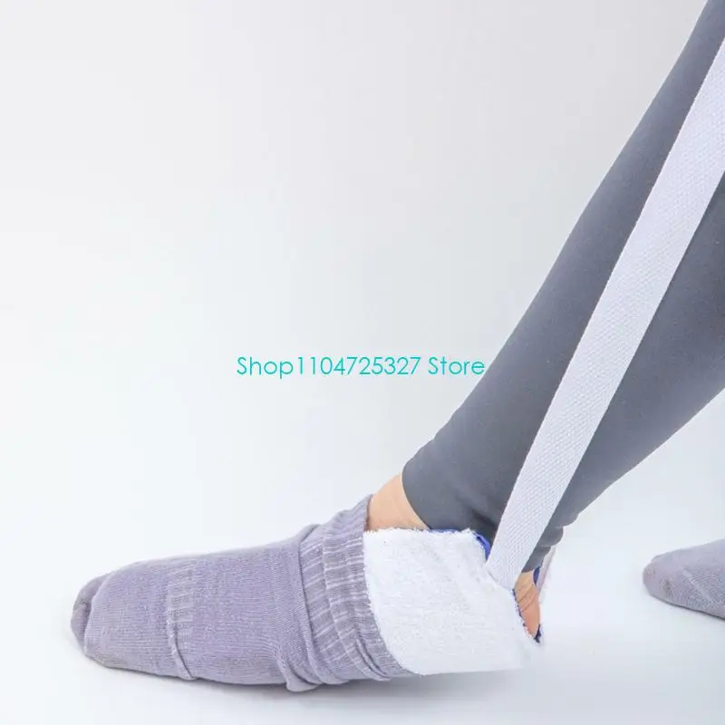 D8KF Foldable Nylon Sock Aid Tool For Back Sufferers For Travel And Independent Living Daily Dressing Assistance Use