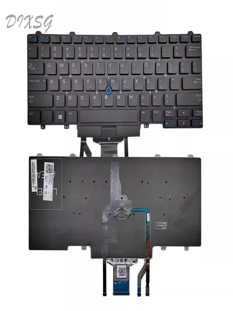 

E7450 US Keyboard For Dell Latitude E5450 E5470 E7470 E5480 E5490 7480 7490 5480 5488 Laptop 95% New