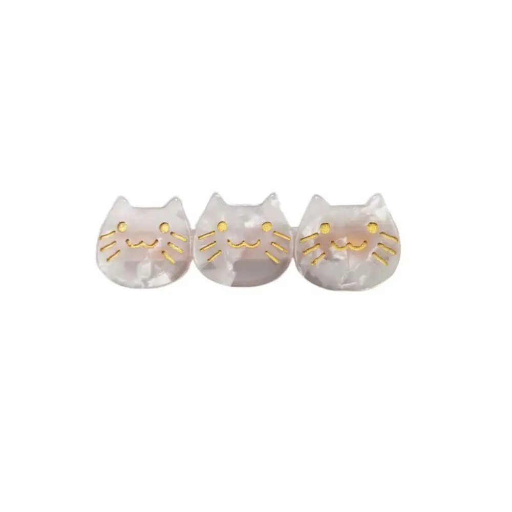 For Children Gifts Acetic Acid For Girl For Women Three Cat Hair Clip Female Barrettes Korean Style Hairpin Hair Accessories