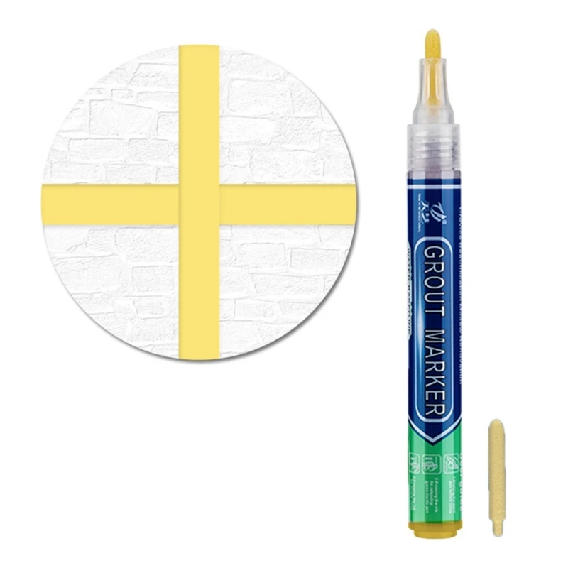 Waterproof Joint Pen Tile Marker Grout Filler Pen for Restoring Tile Wall Floor